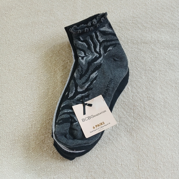 bcbgeneration ♡ 6 pair ankle socks - Picture 1 of 6